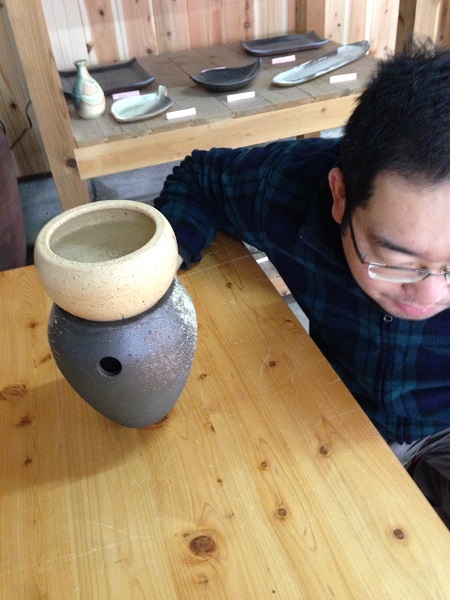 大器の器』の水琴窟は信楽からこうやってお届けします。 | 奥田大器の